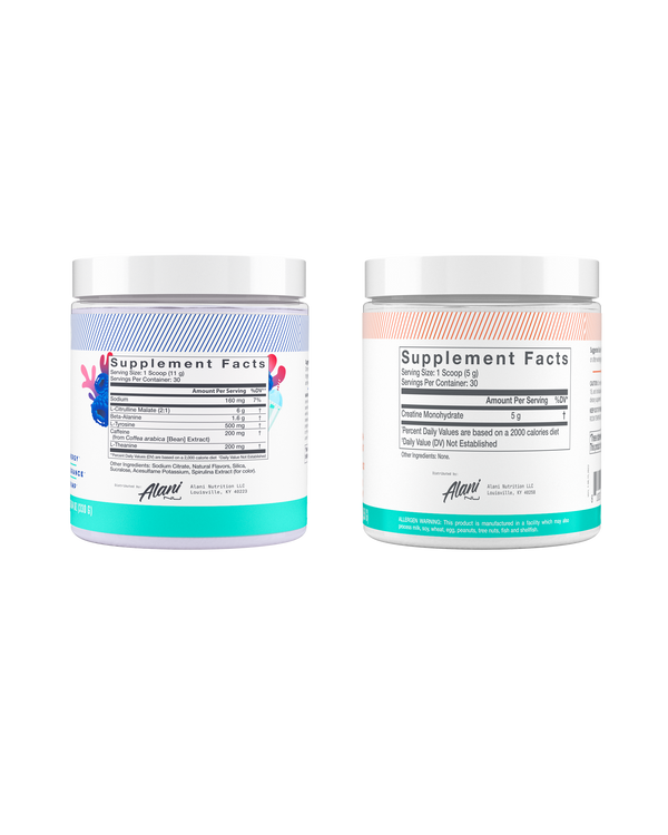 Creatine + PreWorkout Blue Slush Alani Nu