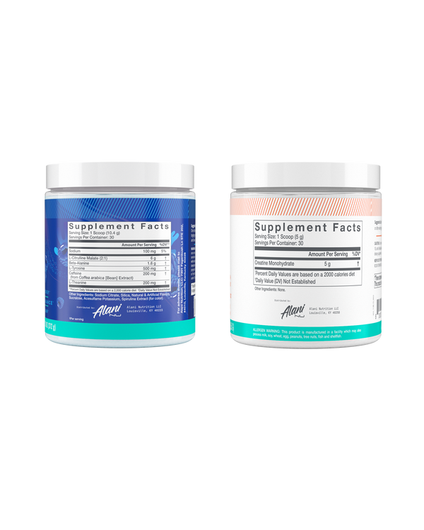 Creatine + PreWorkout Breezeberry Alani Nu