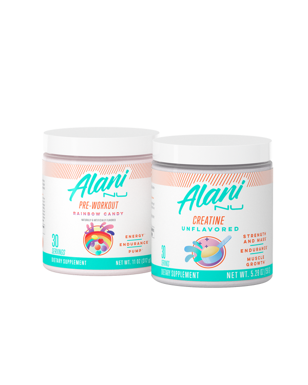 Creatine + PreWorkout Rainbow Candy Alani Nu