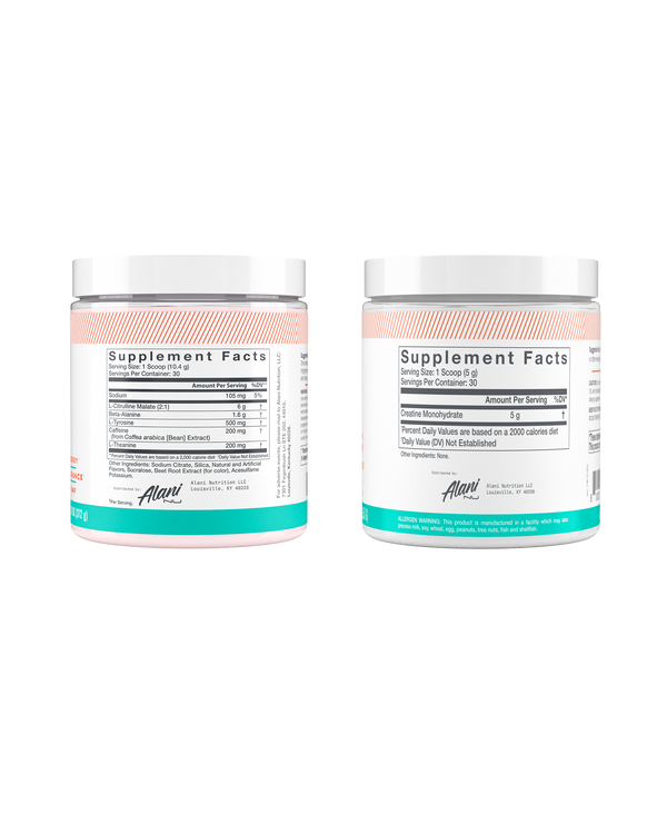Creatine + PreWorkout Rainbow Candy Alani Nu