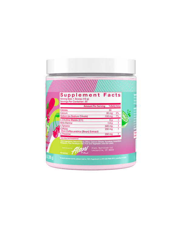 PreWorkout Cherry Twist Alani Nu