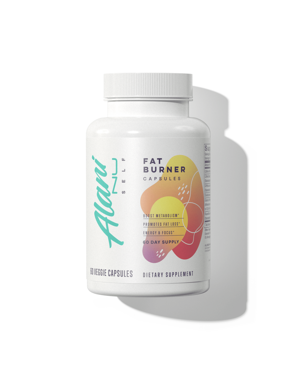 A 60 veggie capsule of Fat Burner.