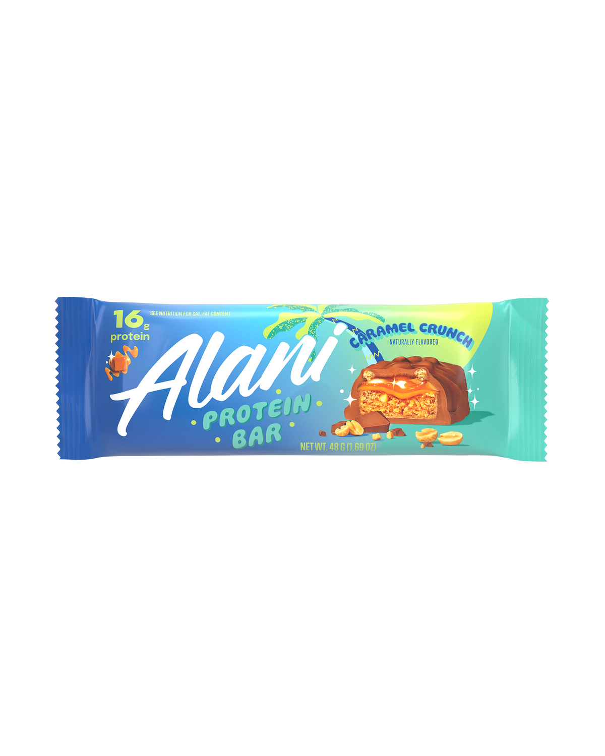A Protein Bar Caramel Crunch flavor.