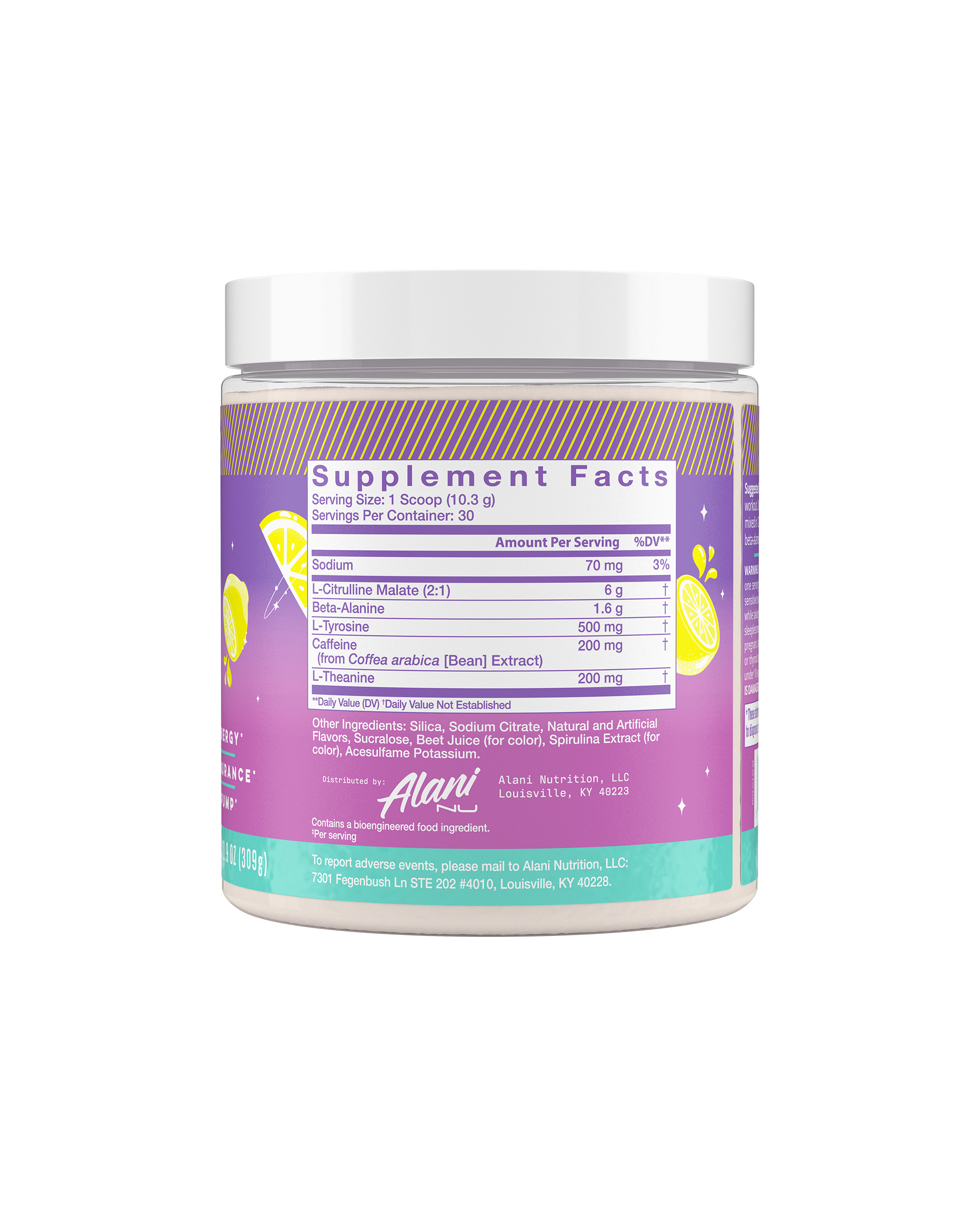 pre-workout - galaxy lemonade