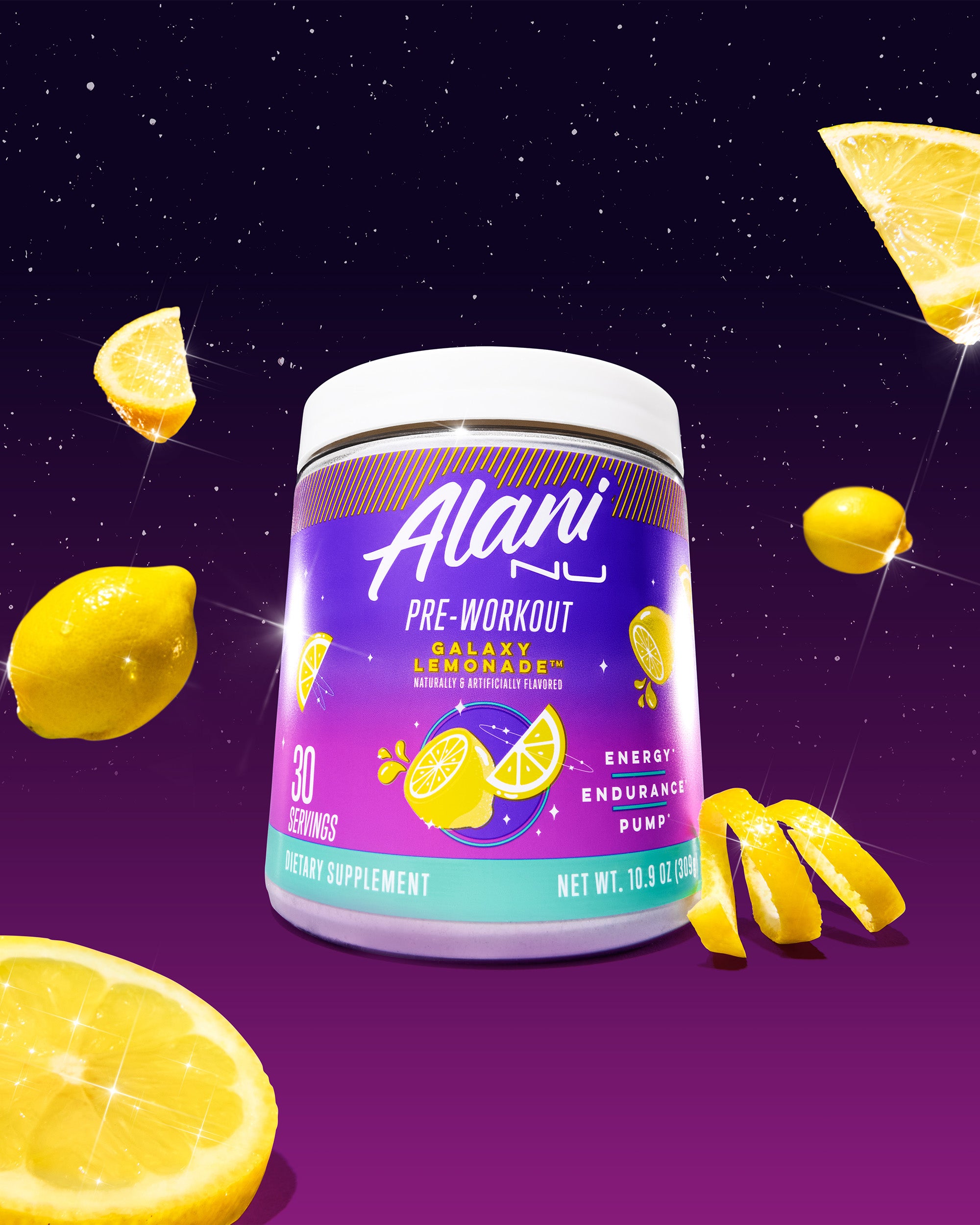 pre-workout - galaxy lemonade