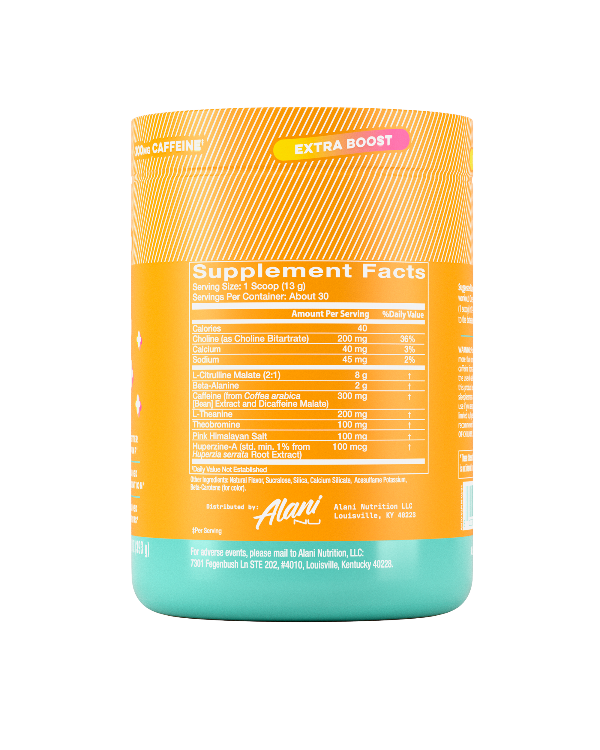 pre-workout+ - paradise swirl