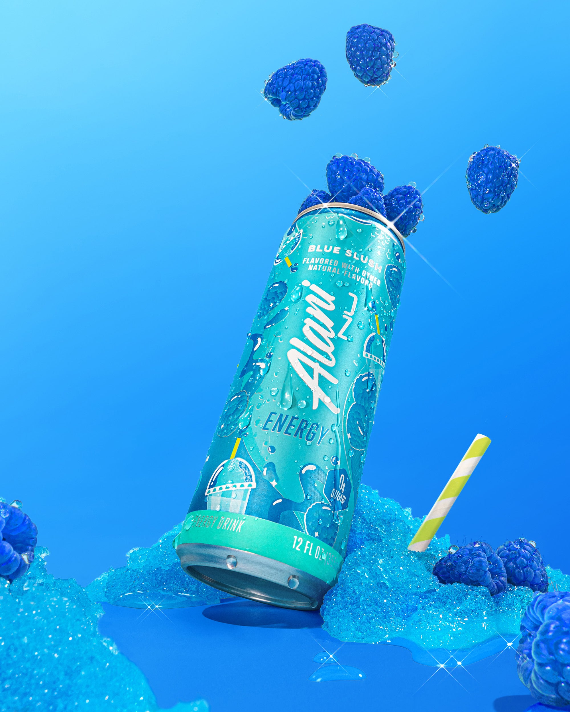 energy drink & pre-workout+ - blue slush
