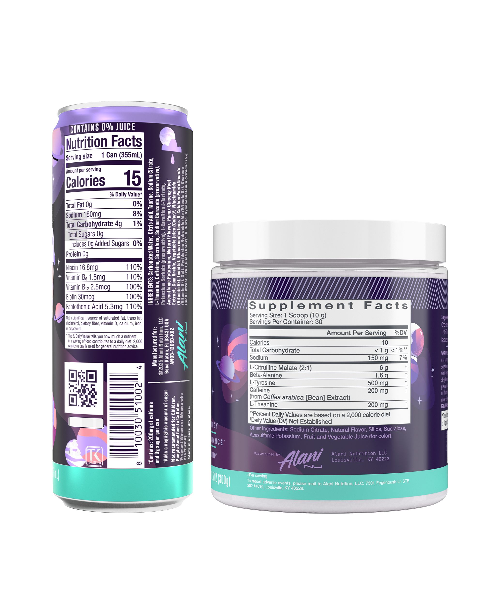 energy drink & pre-workout - cosmic stardust