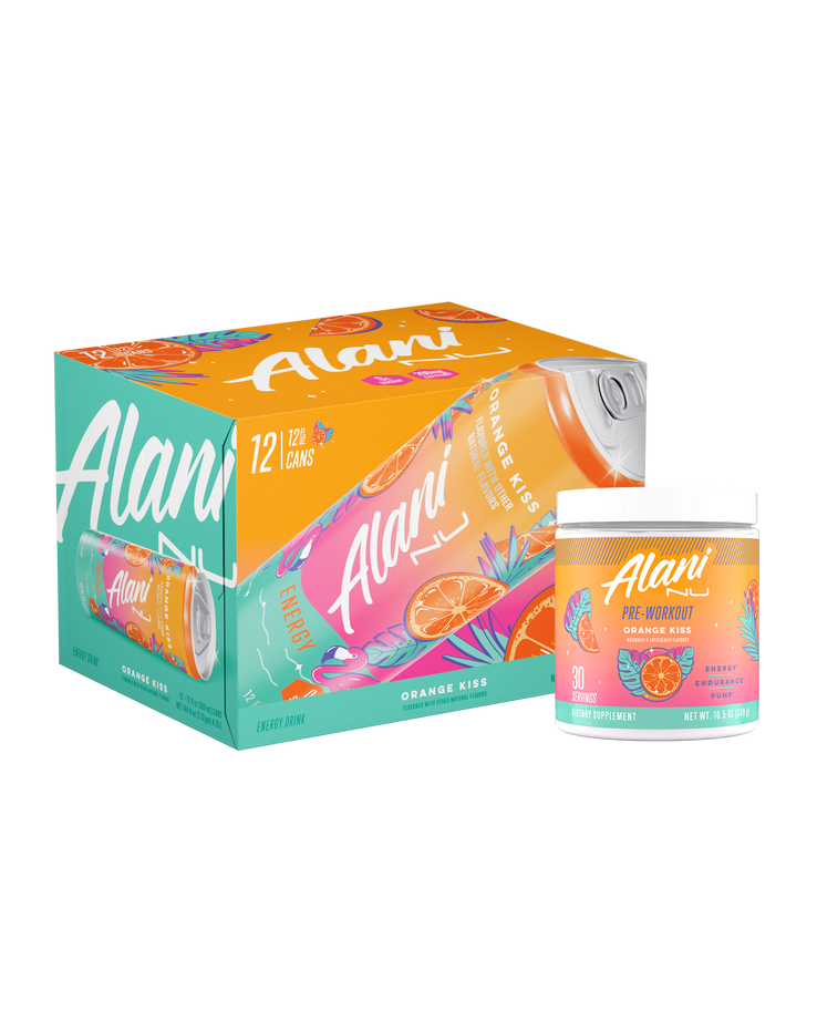 energy drink & pre-workout - orange kiss