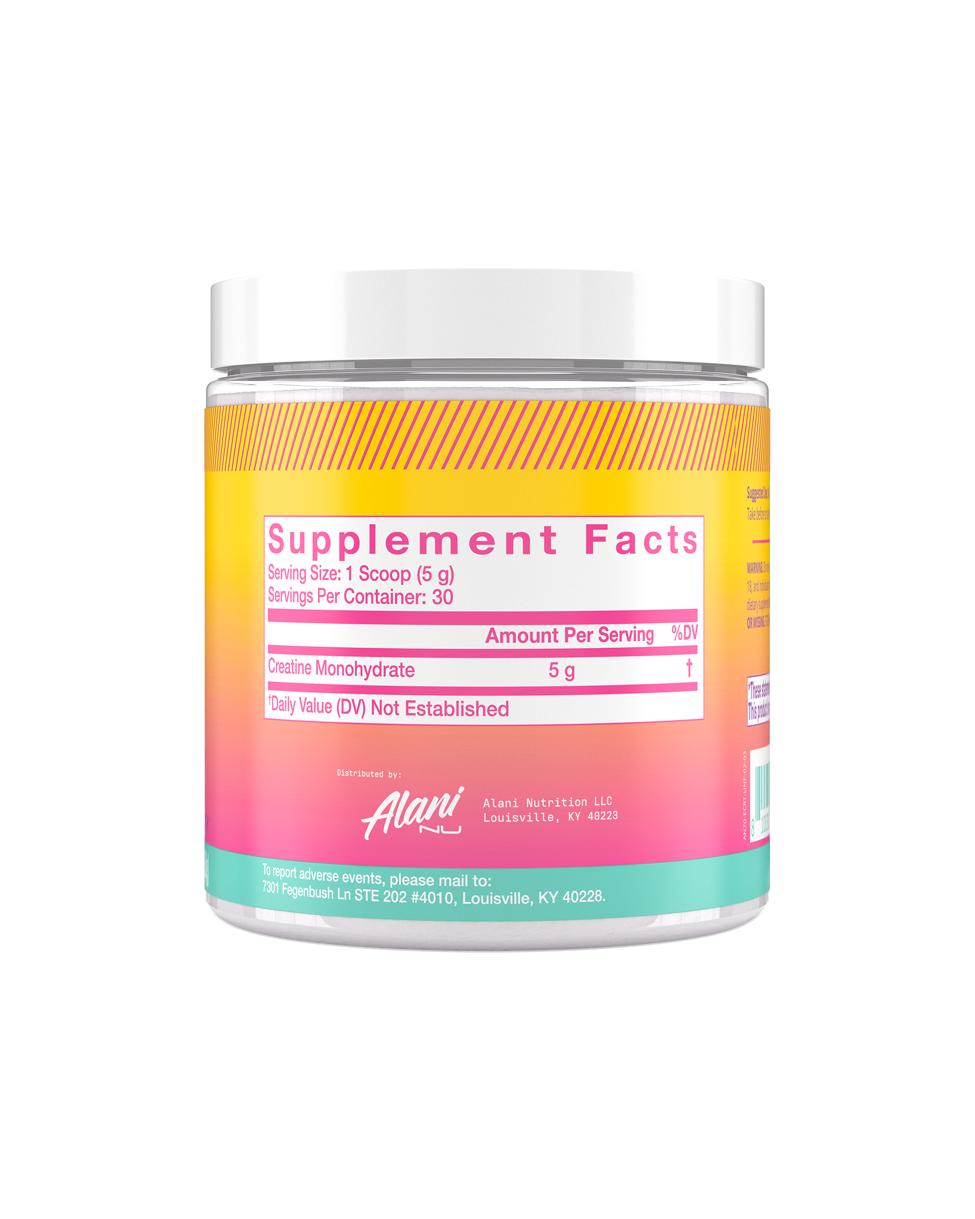 unflavored creatine