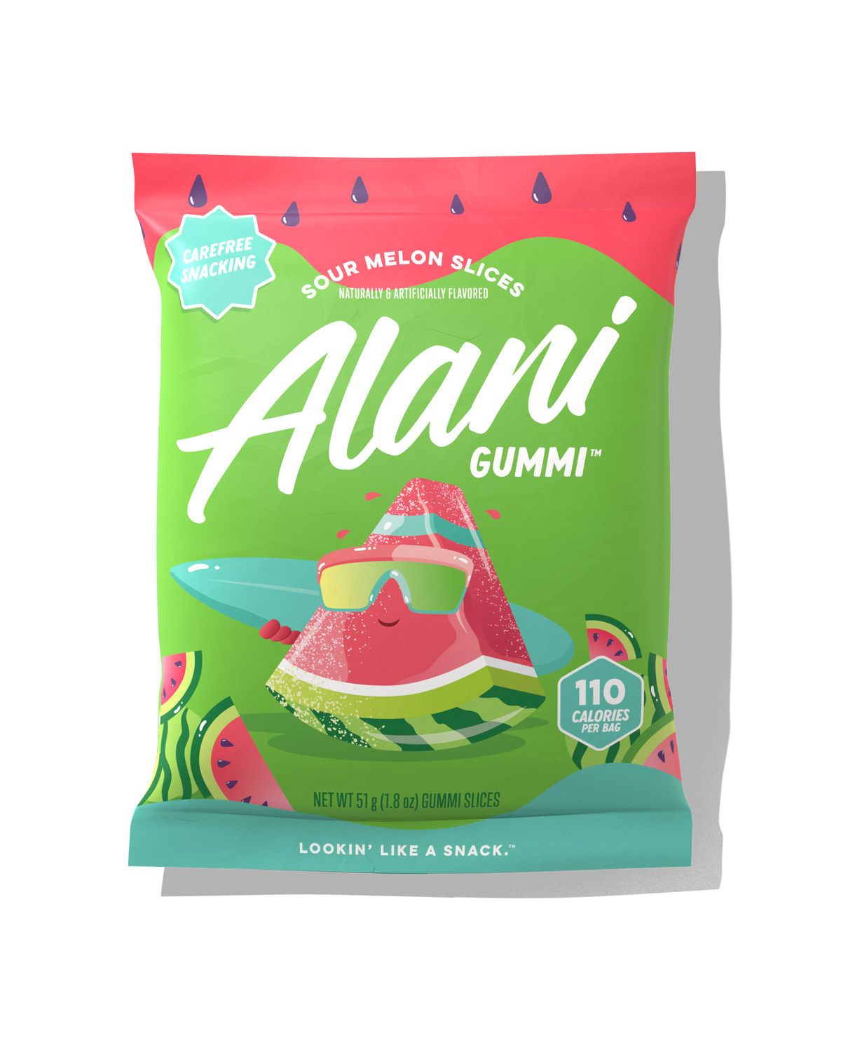 Gummi - Sour Melon Slices
