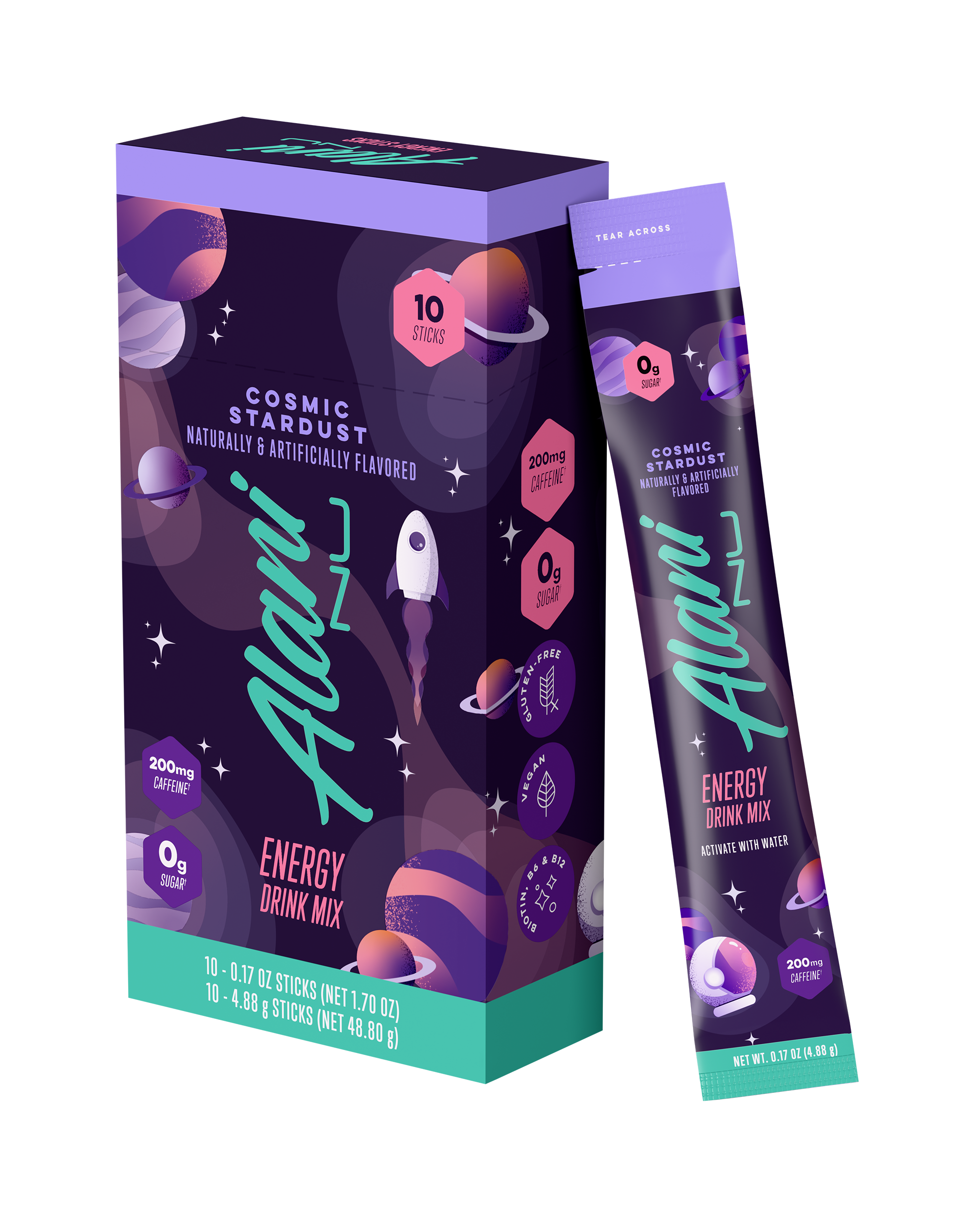 energy sticks - cosmic stardust