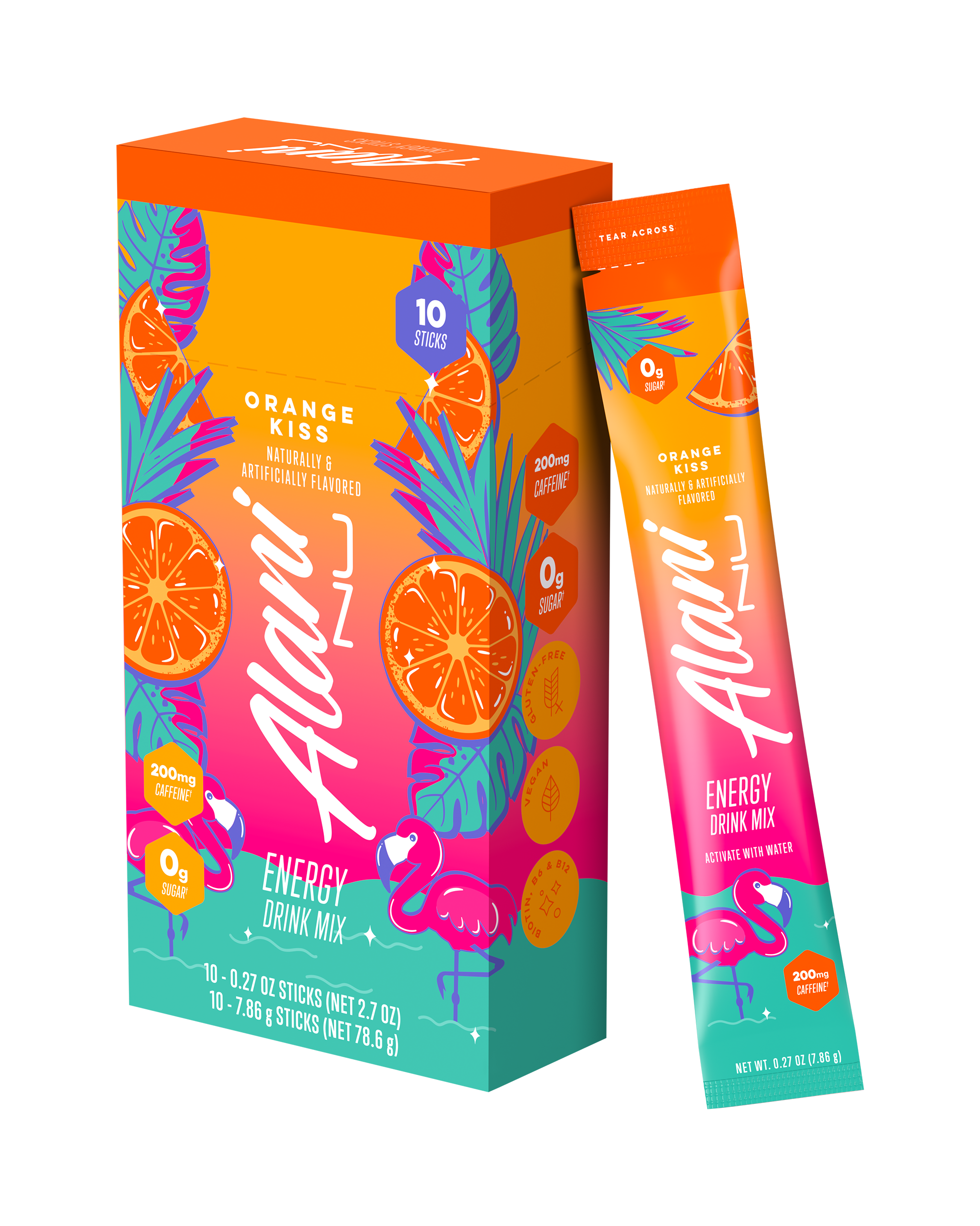 energy sticks - orange kiss