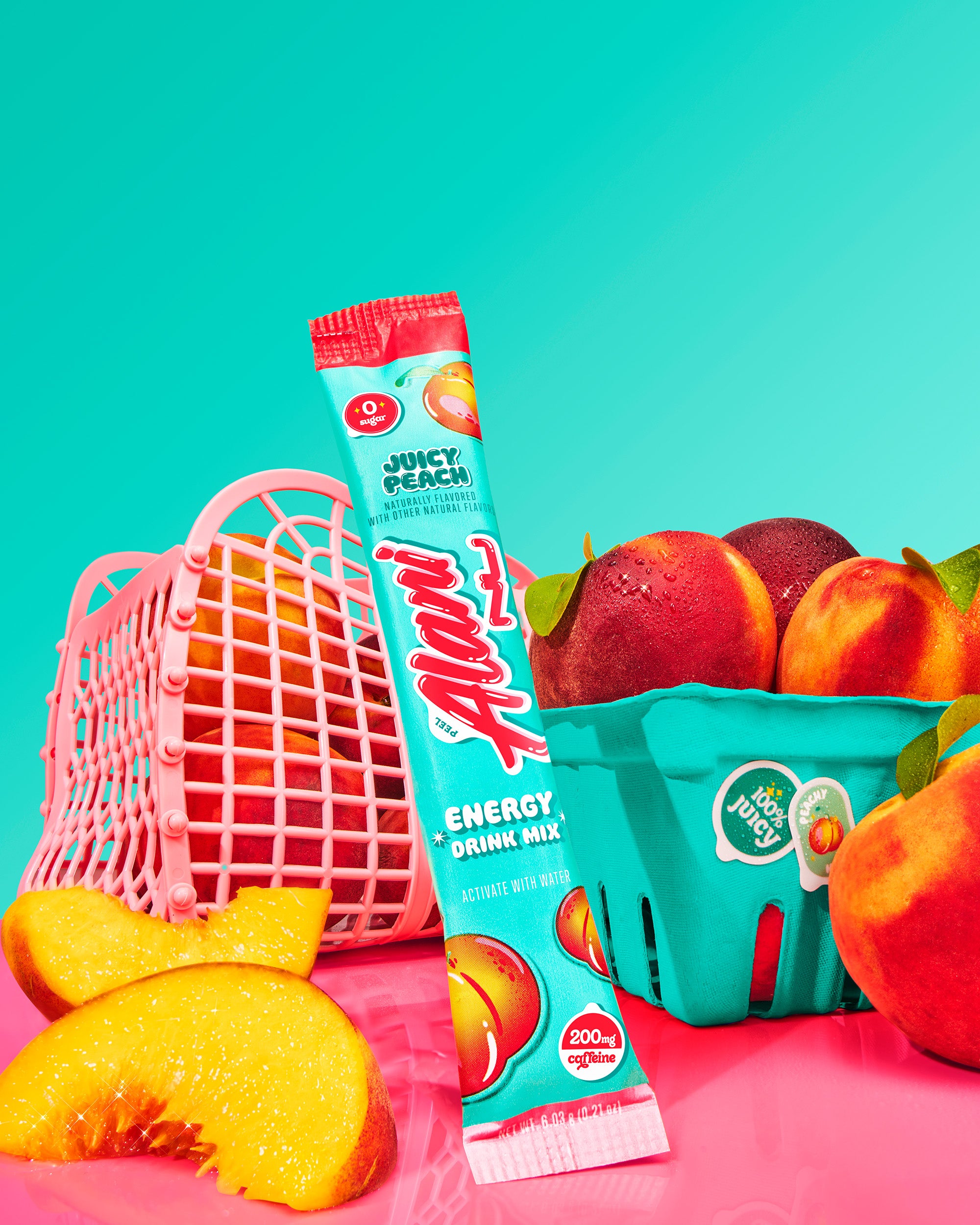 energy sticks - juicy peach