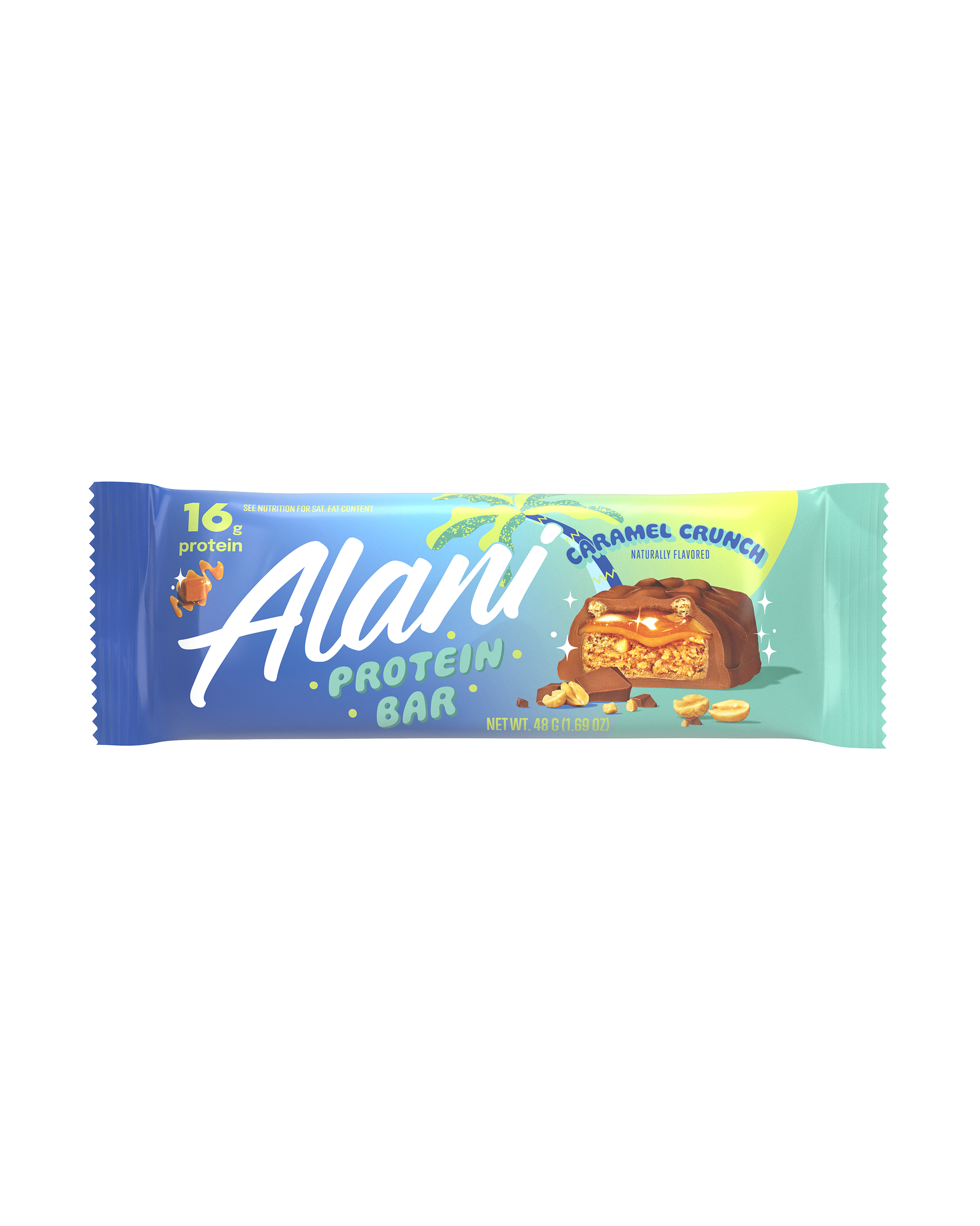 A Protein Bar Caramel Crunch flavor.