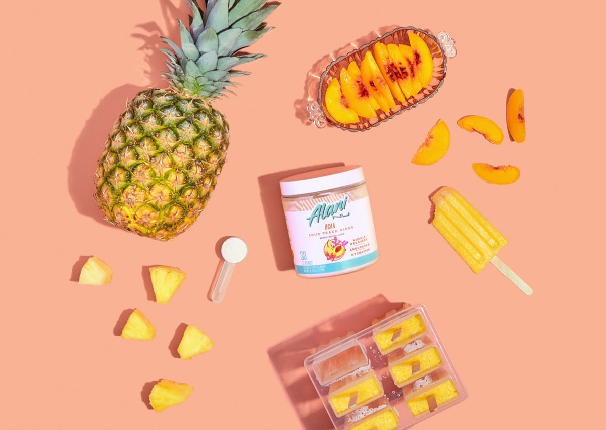 PINEAPPLE PEACH POPSICLES