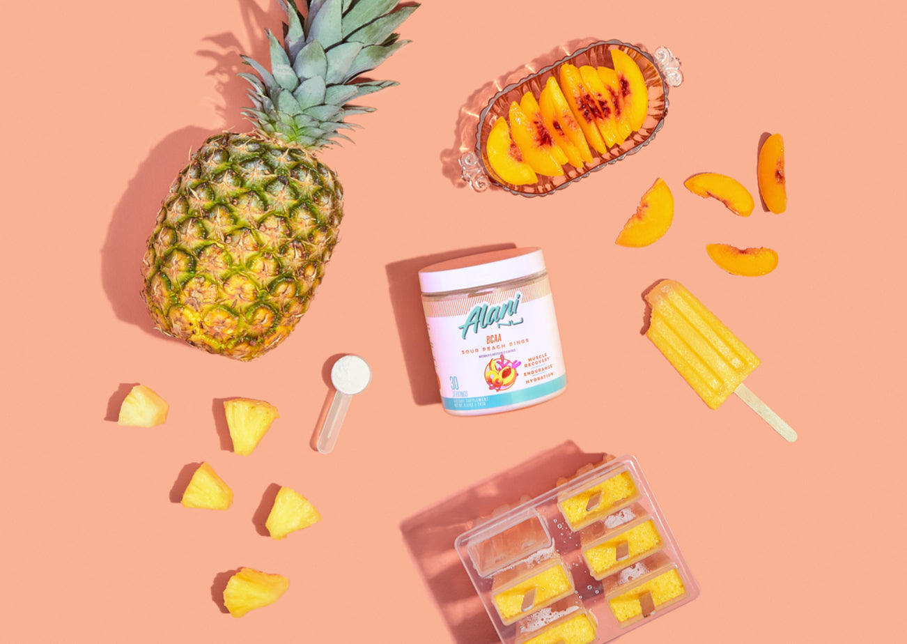 PINEAPPLE PEACH POPSICLES