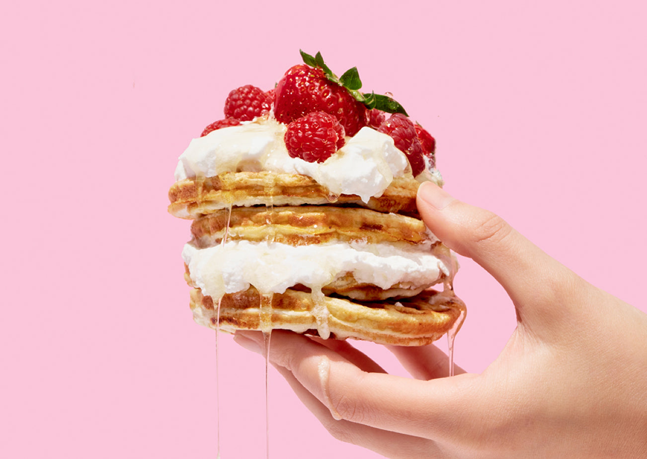 FLUFFY PROTEIN TOASTER WAFFLES