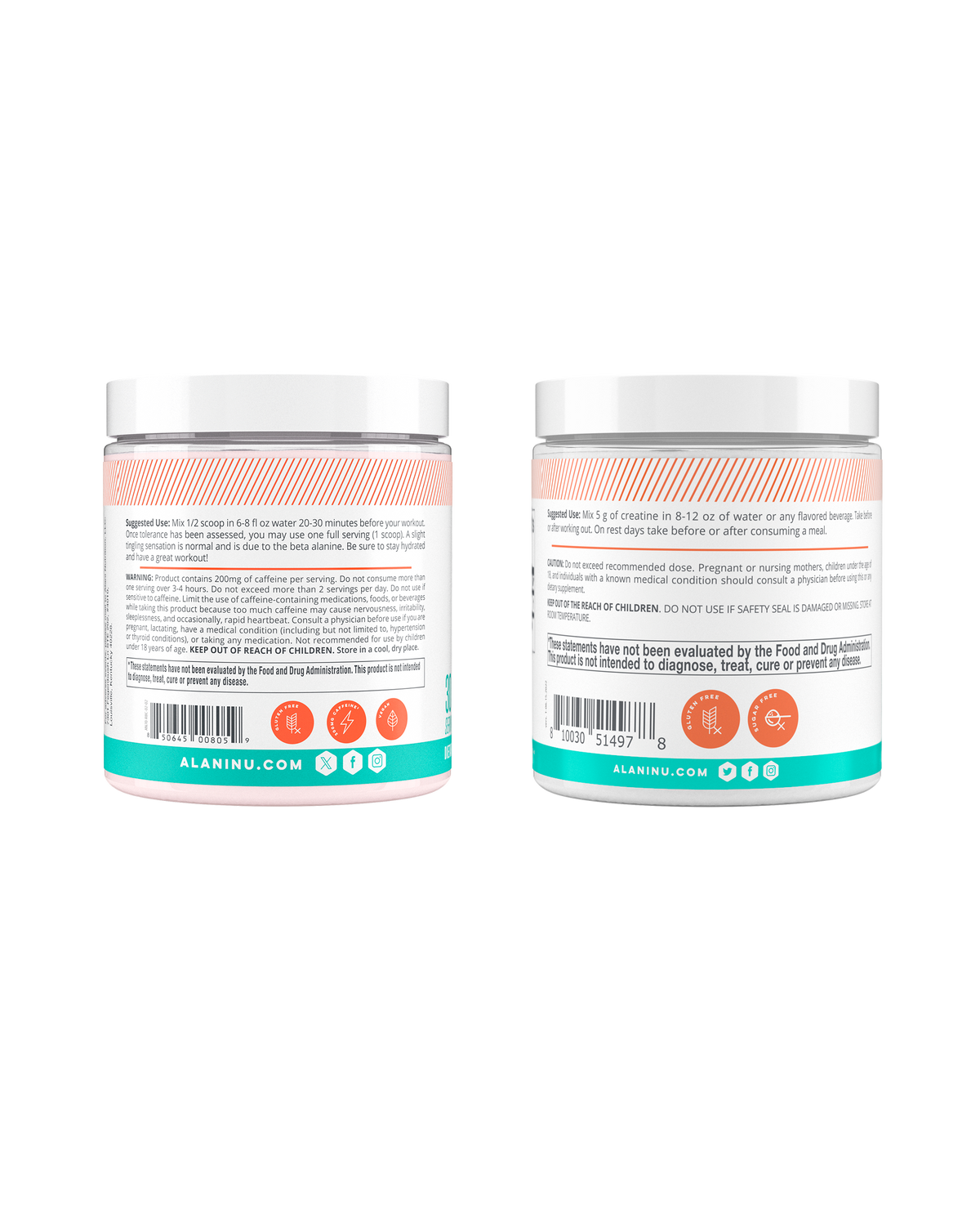 Alani nu before and after sales