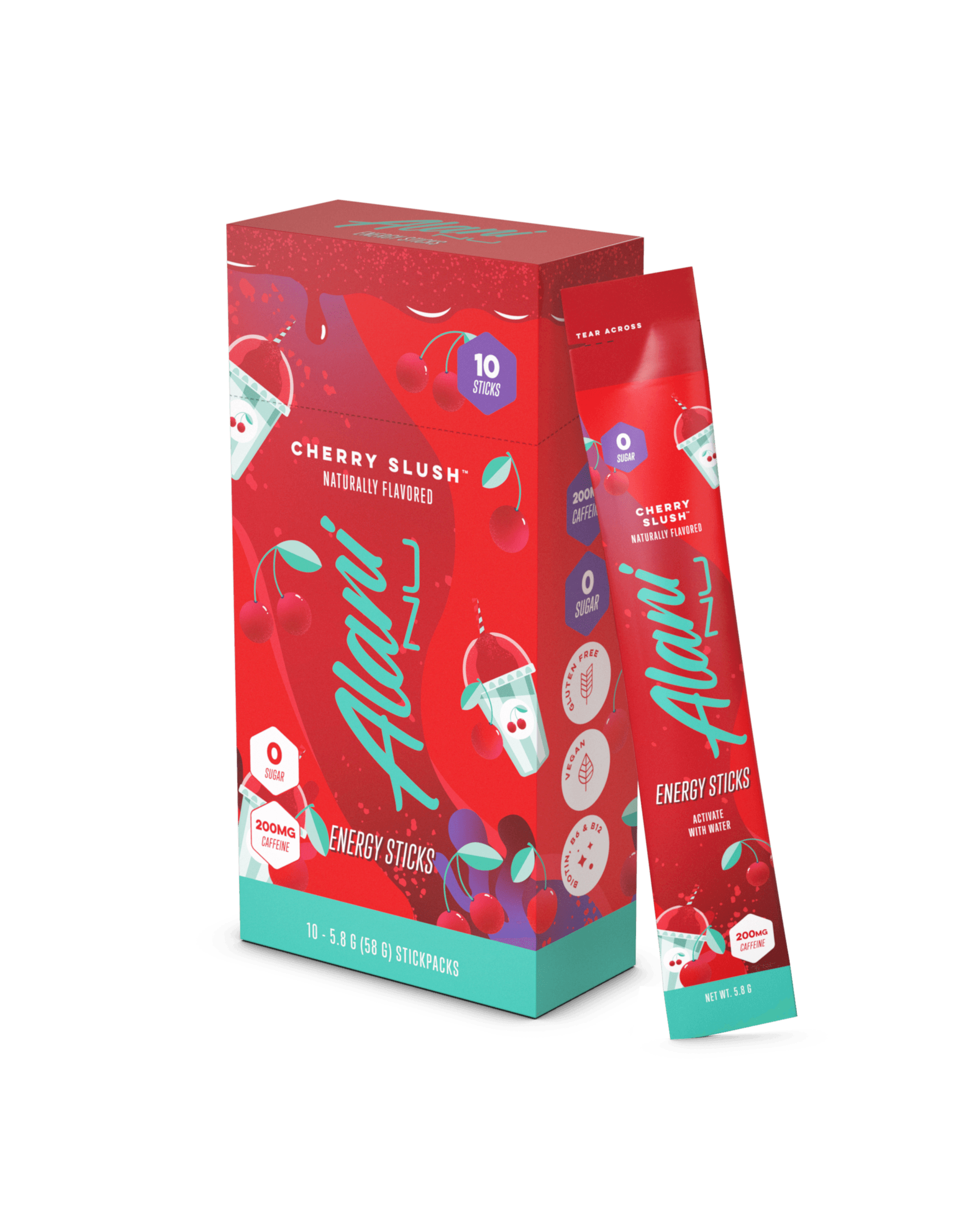 Alani Nu Hawaiian Shaved Ice Energy Sticks 10Pack