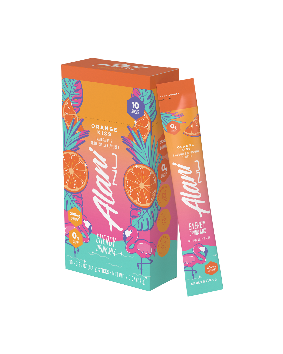 Energy Sticks - Orange Kiss - Alani Nu Energy Sticks - Orange Kiss - Alani Nu