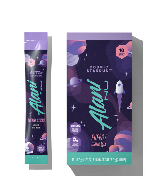 A 10 pack of Energy Sticks in Cosmic Stardust flavor.