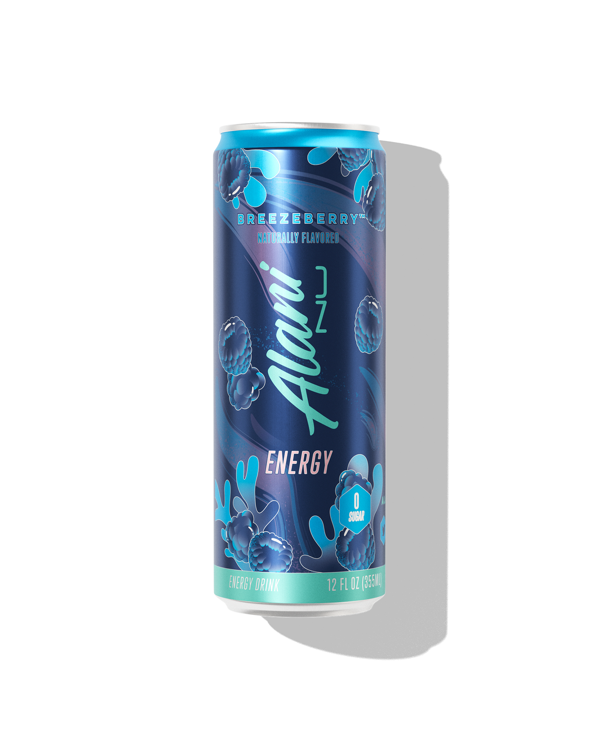 A 12 fl oz Energy Drink in Breezeberry flavor.
