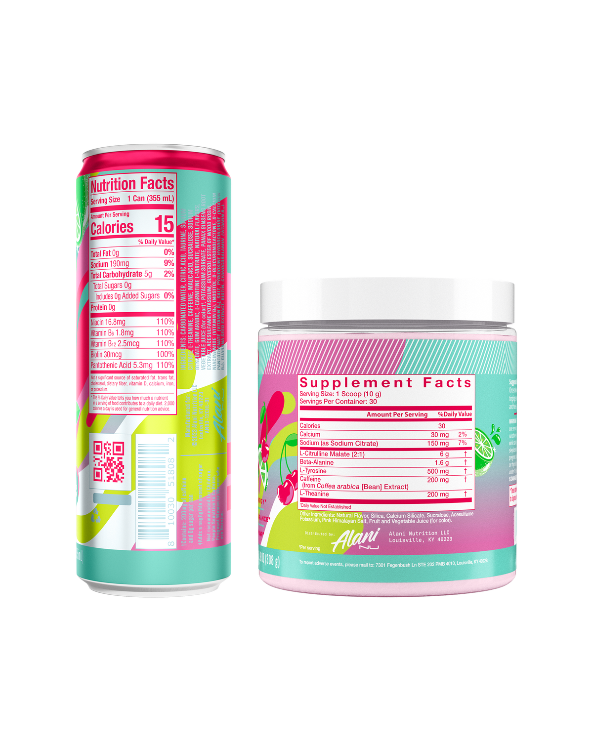Energy Drink & Pre-Workout - Cherry Twist - Alani Nu Energy Drink & Pre-Workout - Cherry Twist - Alani Nu