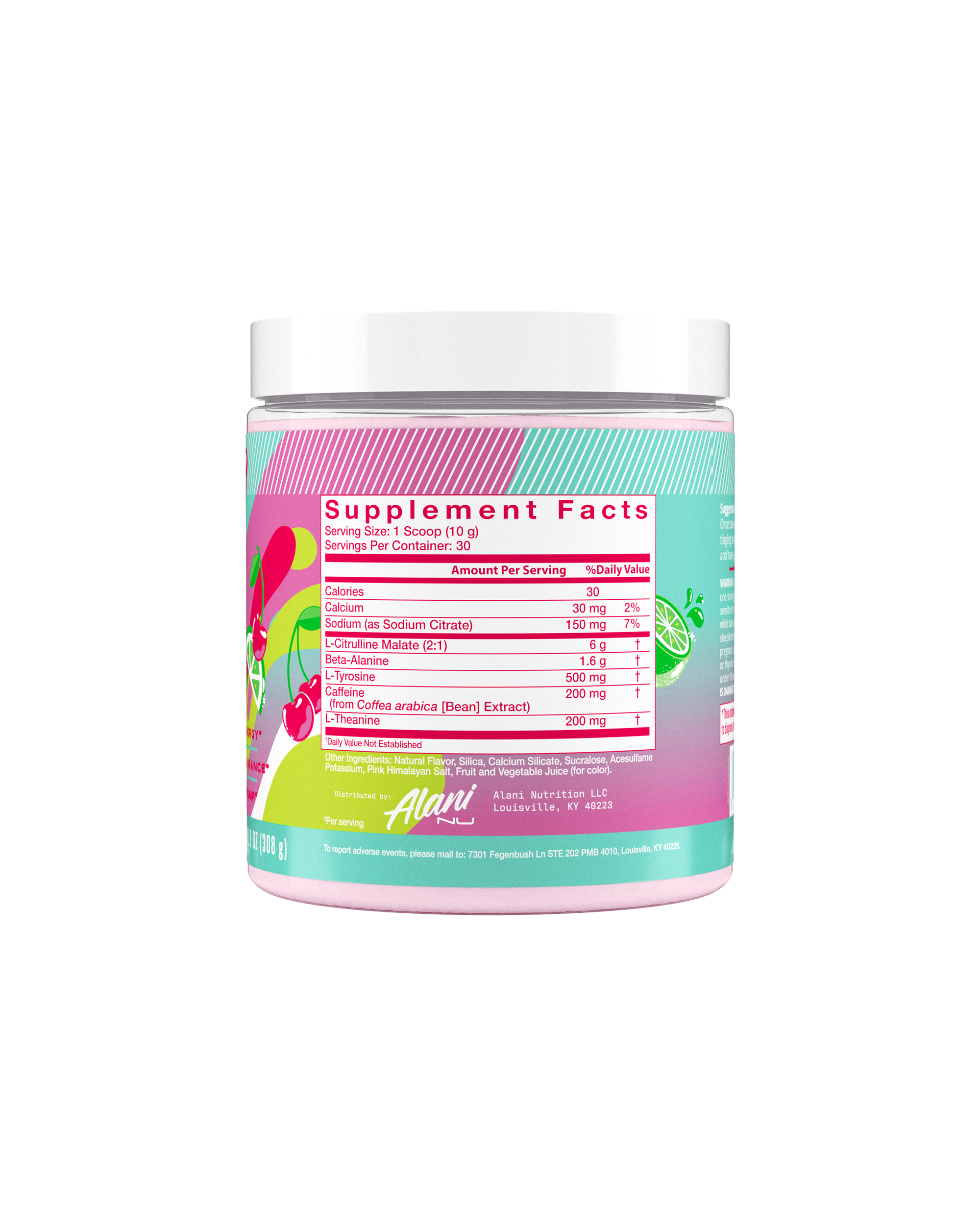 Alani Nu Rainbow Candy PreWorkout 30 Servings