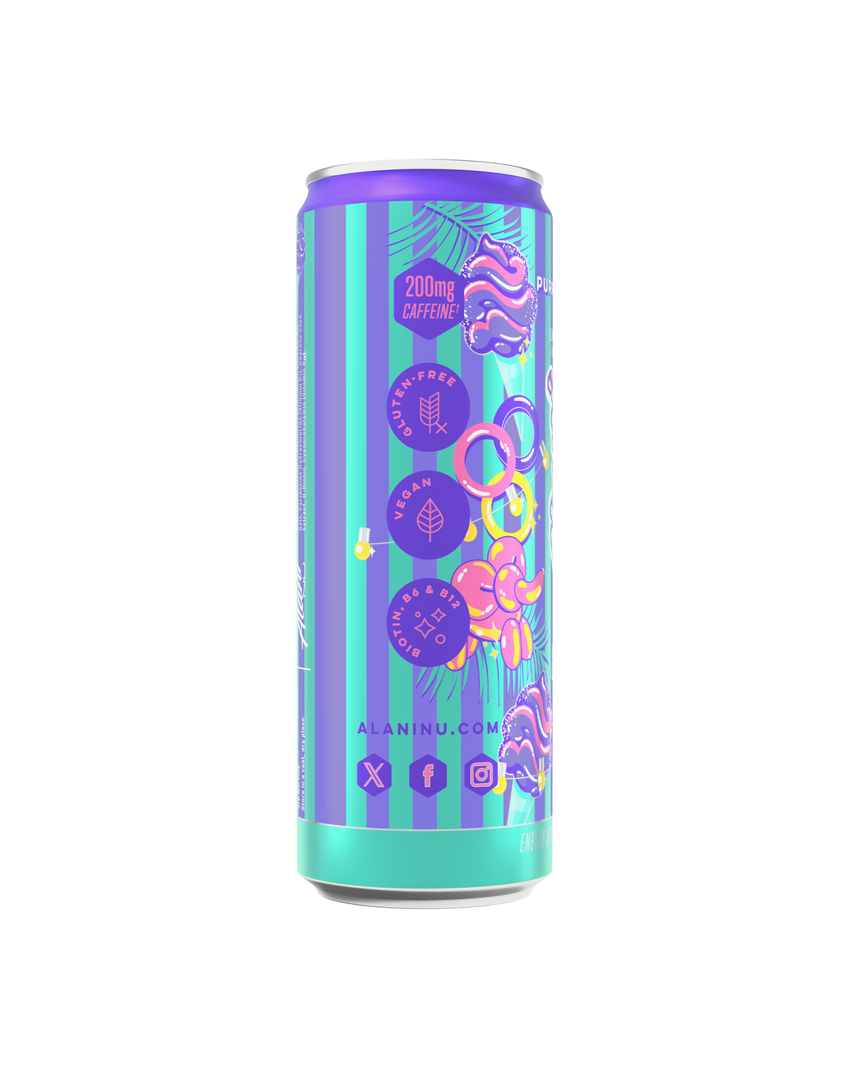 Energy Drink - Purple Cotton Candy
