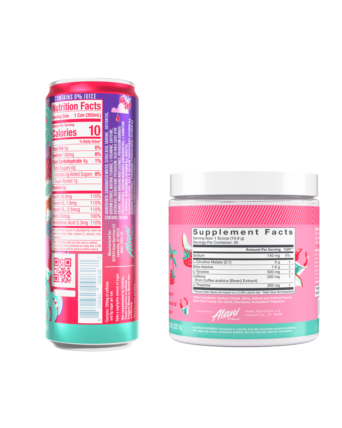 Energy Drink &amp; Pre-Workout - Hawaiian Shaved Ice