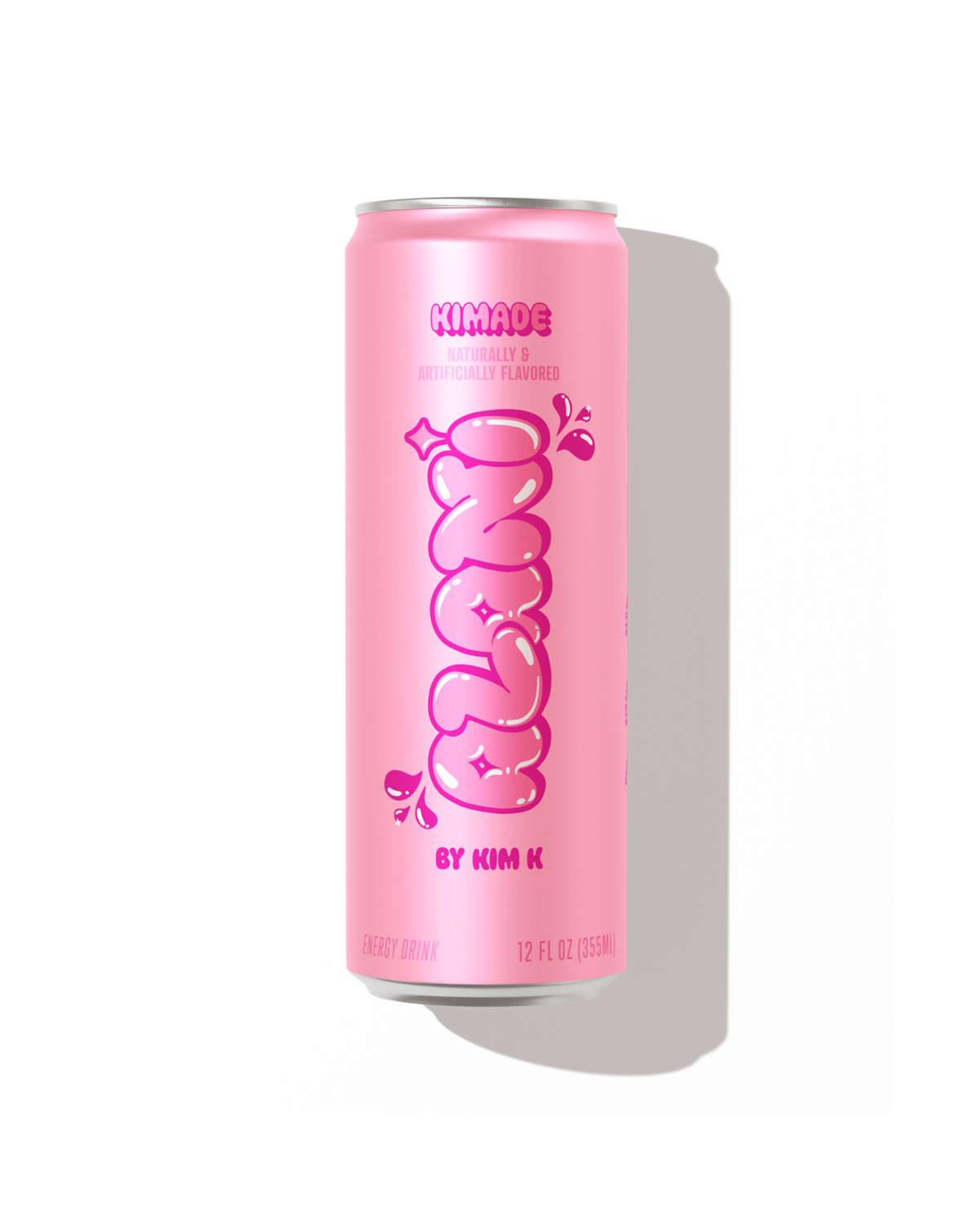 A 12fl oz Energy Drink in Kimade flavor. 