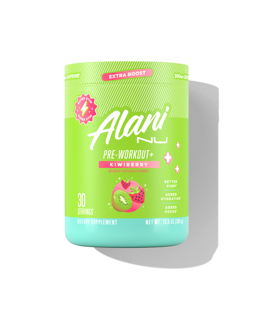 【レア品】新品 Alani Nu アラニ ニュー プレワークアウト 約30回分 Pre-Workout+ - Kiwiberry - Alani Nu