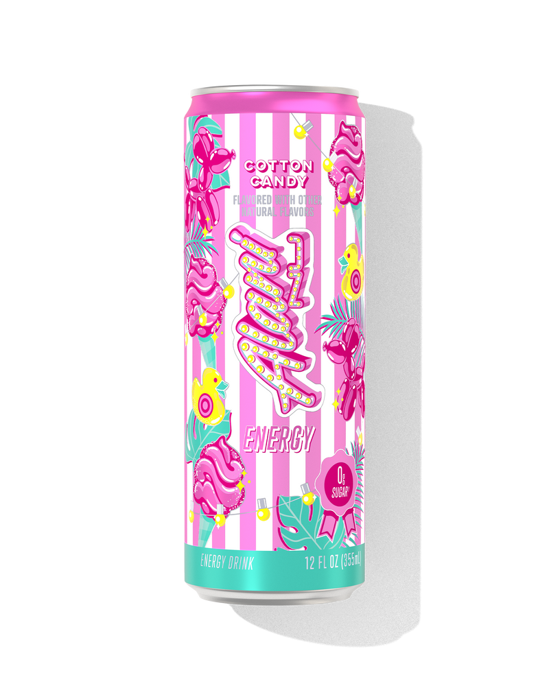 energy drink - cotton candy