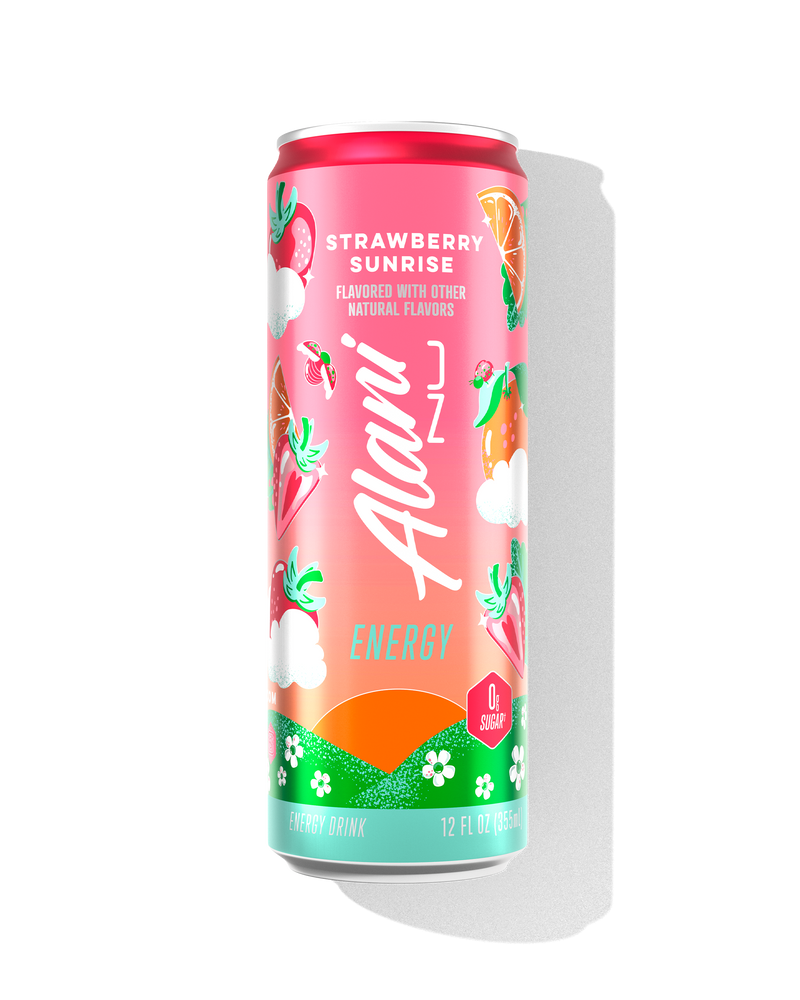 energy drink - strawberry sunrise
