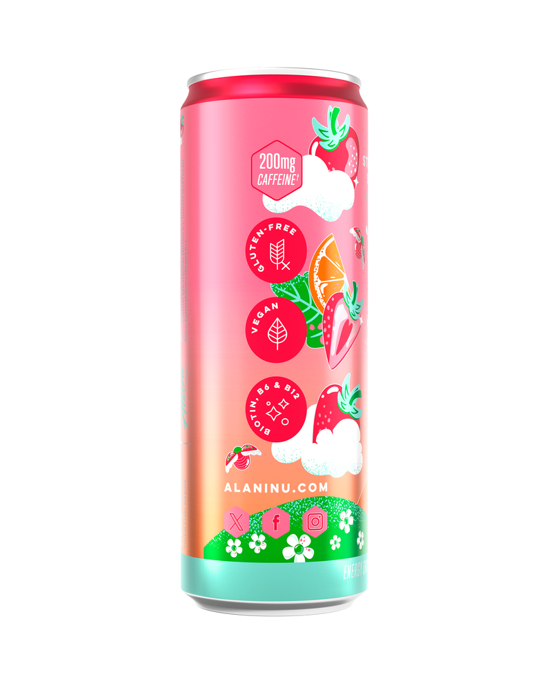 energy drink - strawberry sunrise