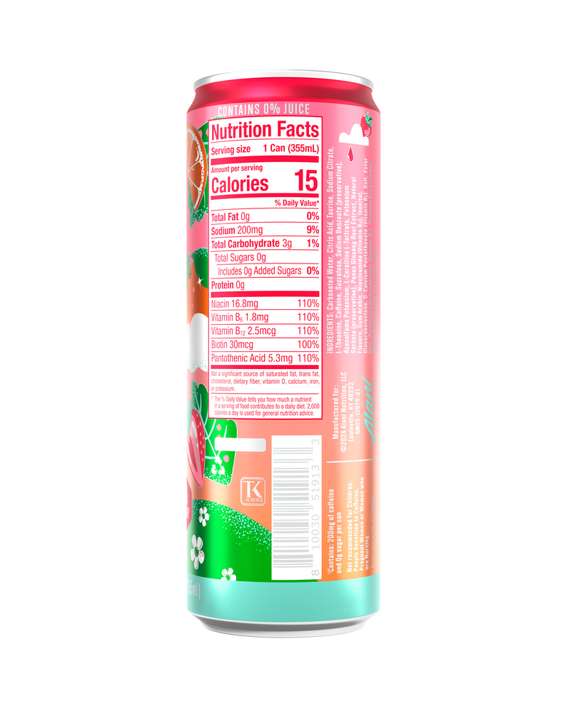 energy drink - strawberry sunrise