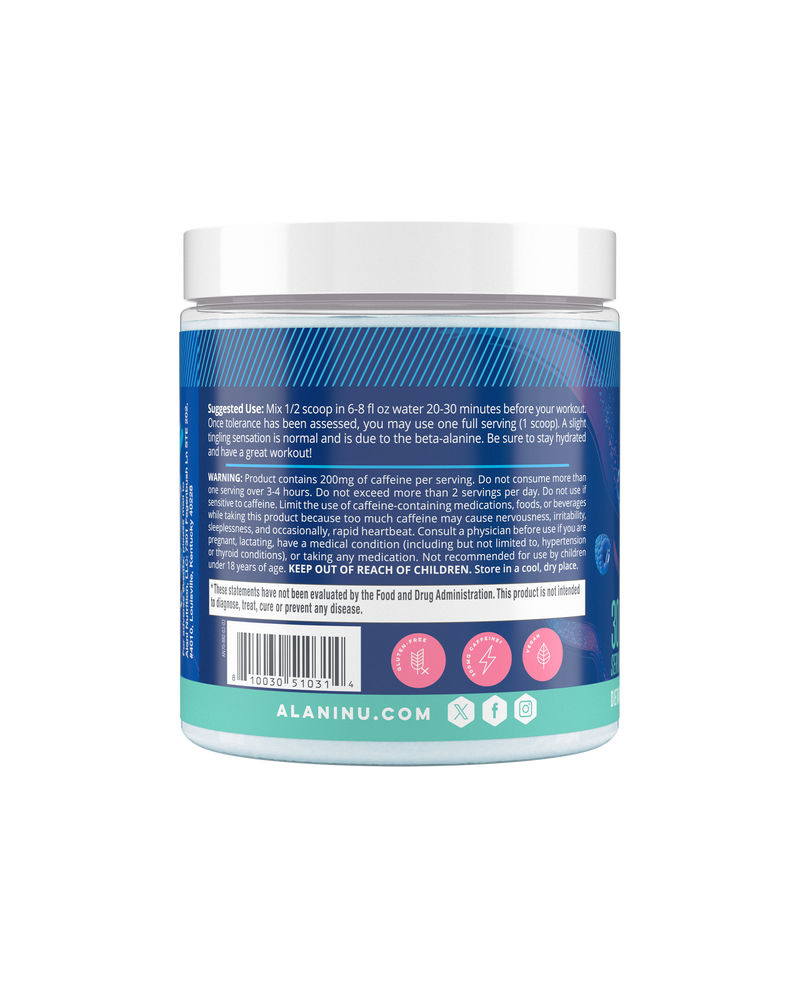 pre-workout - breezeberry