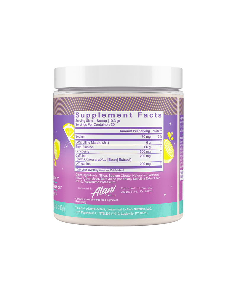 pre-workout - galaxy lemonade