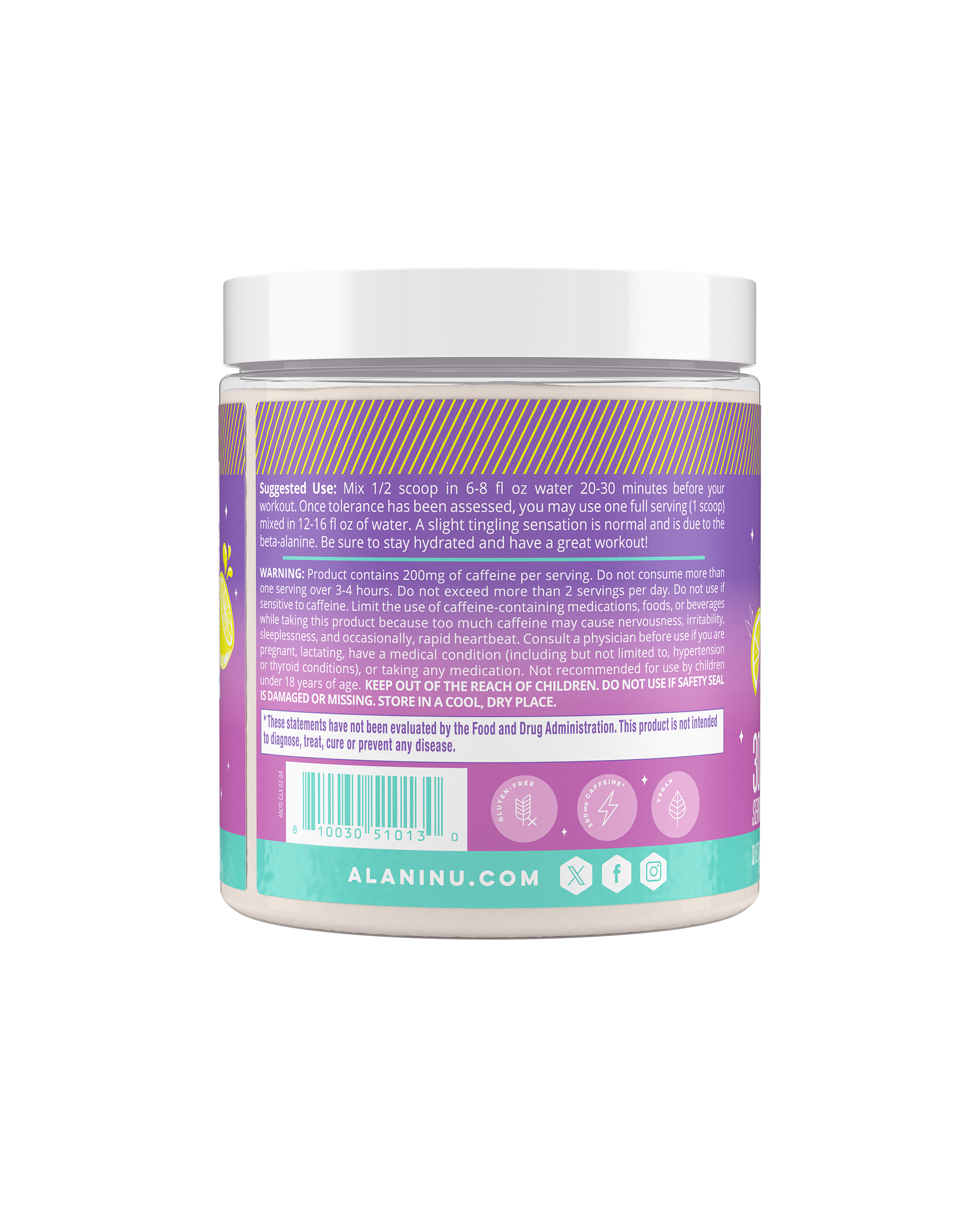 pre-workout - galaxy lemonade