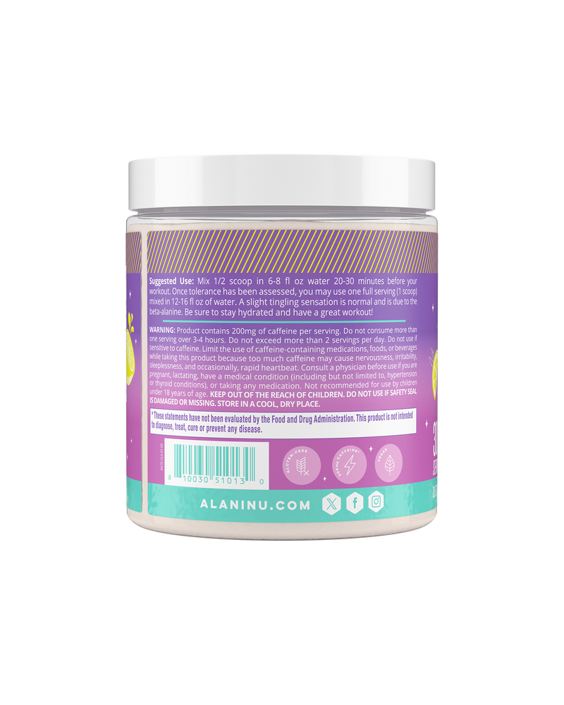 pre-workout - galaxy lemonade