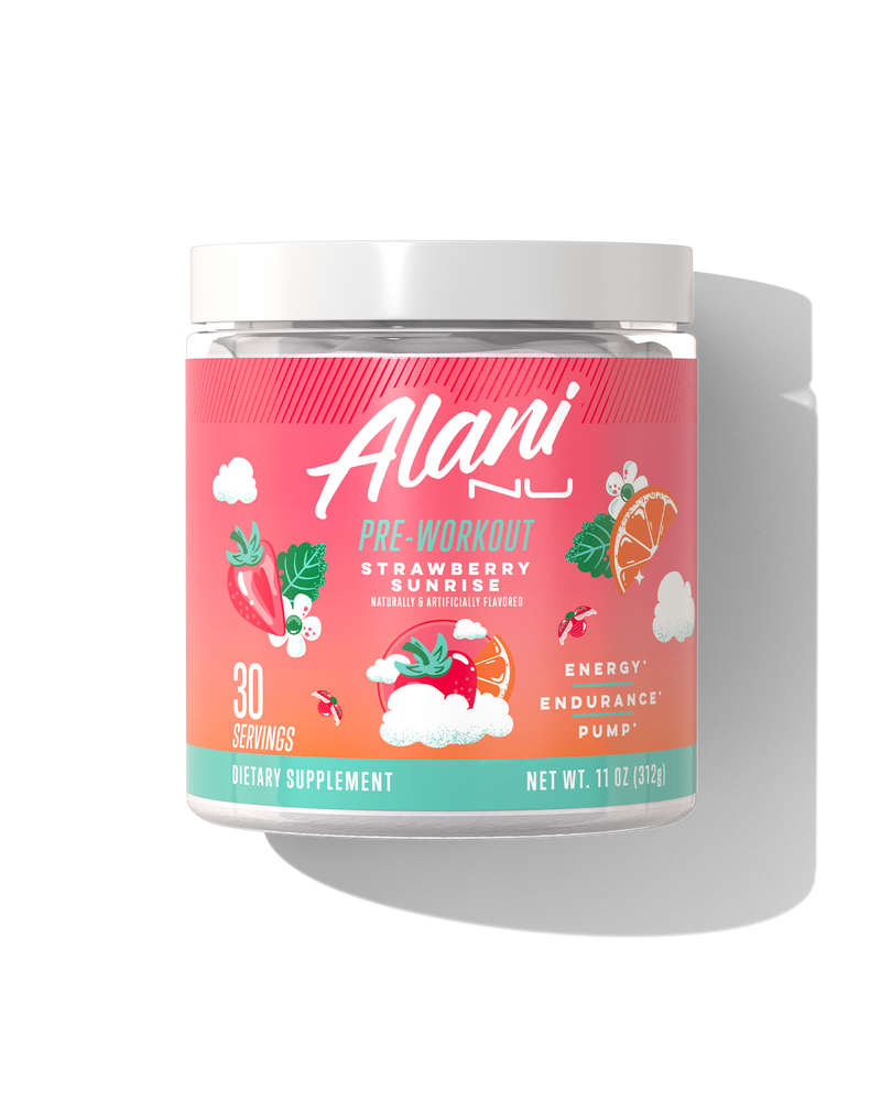 pre-workout - strawberry sunrise