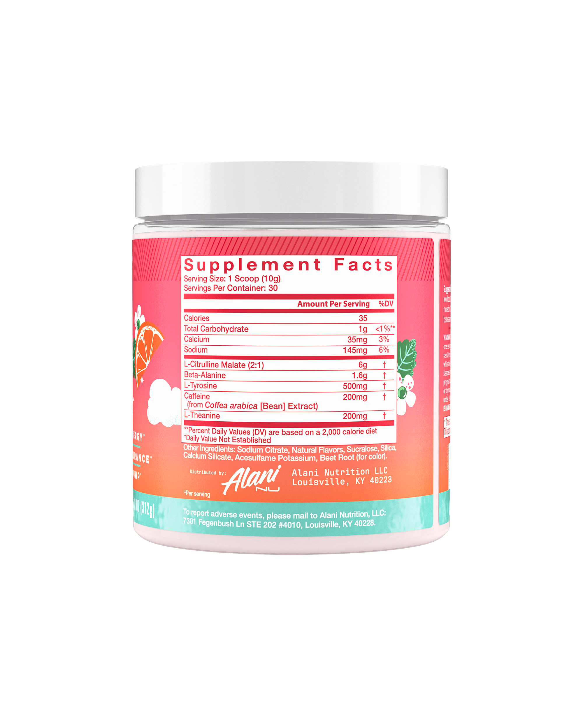 pre-workout - strawberry sunrise