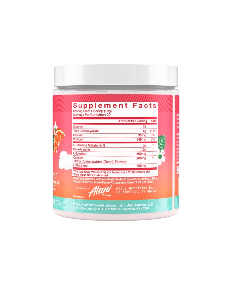 pre-workout - strawberry sunrise