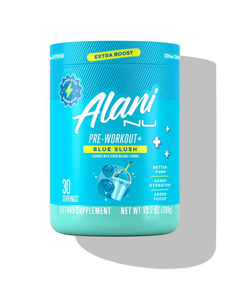 pre-workout+ - blue slush