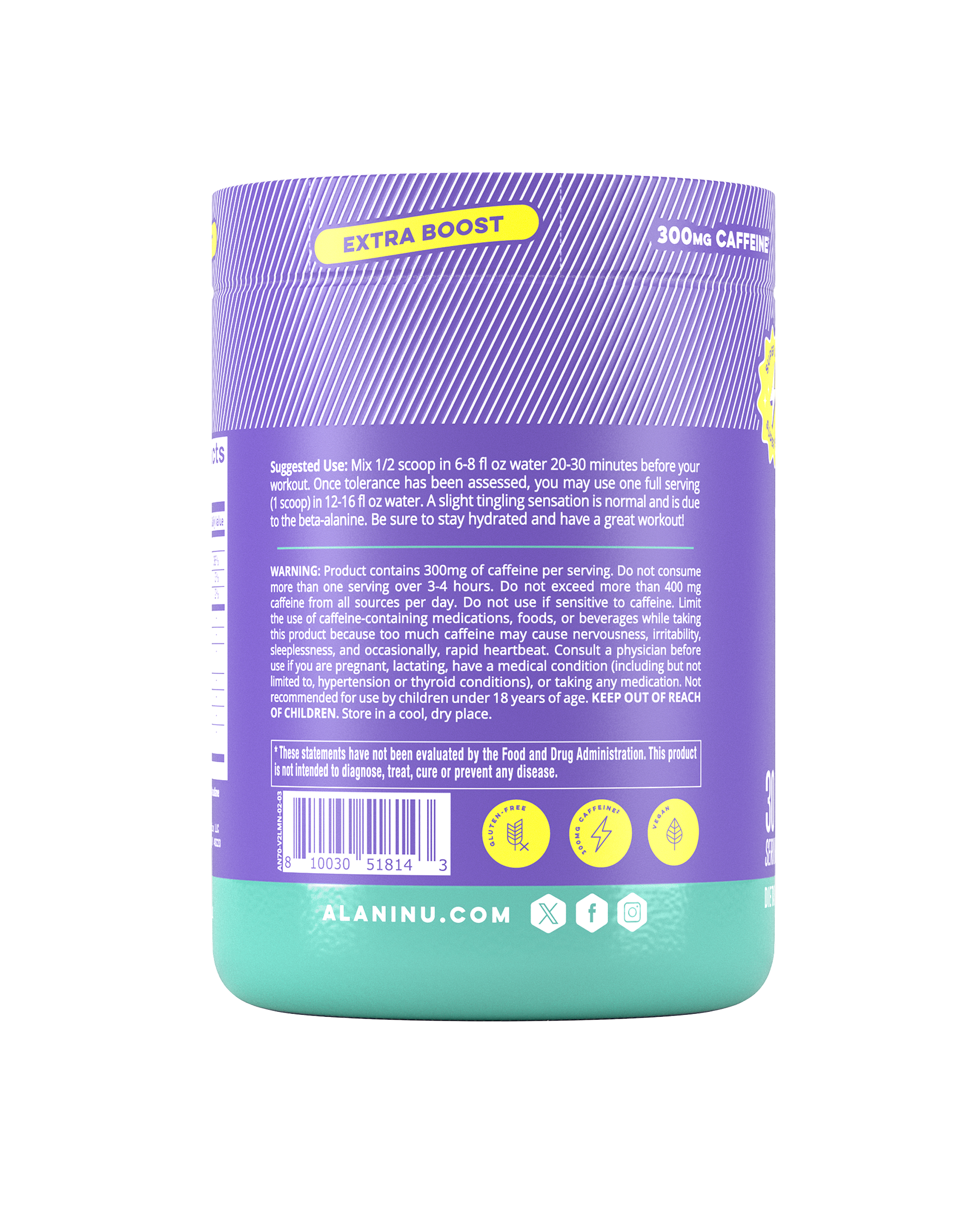 pre-workout+ - frozen lemonade