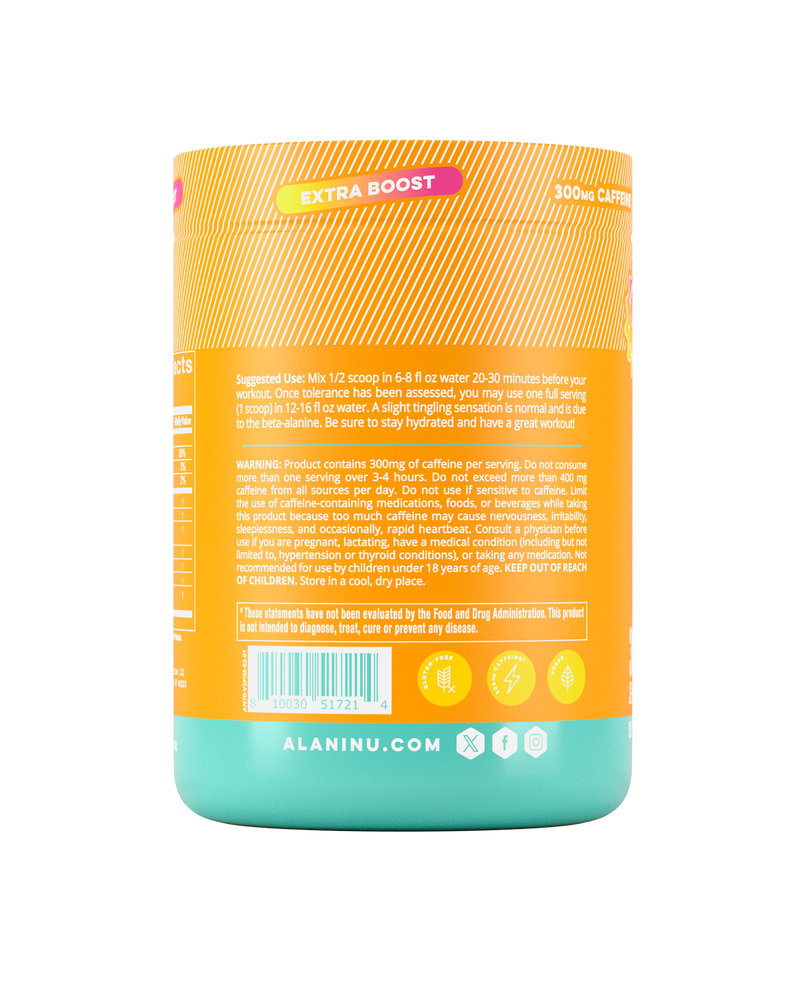 pre-workout+ - paradise swirl