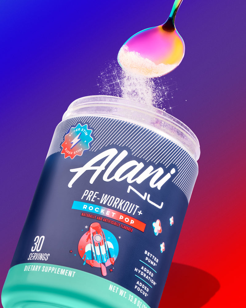 pre-workout+ - rocket pop