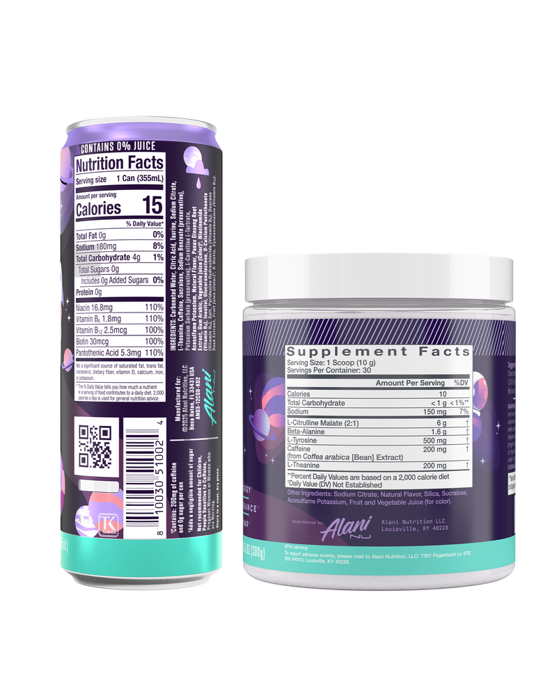 energy drink & pre-workout - cosmic stardust