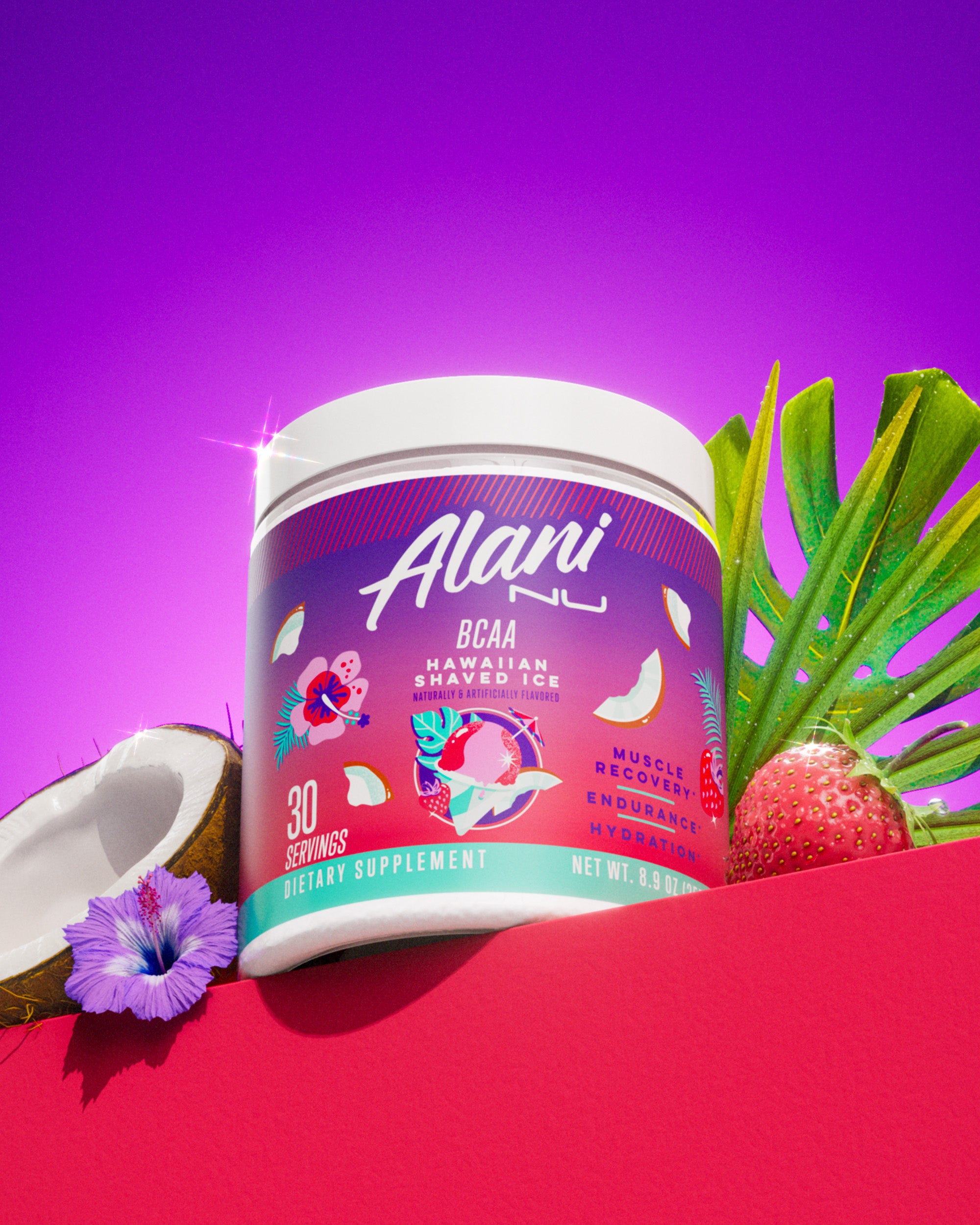 Alani Nu Hawaiian Shaved Ice BCAA 30 Servings